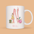 Personalised Nutcracker / Sugar Plum Fairy Christmas Mug