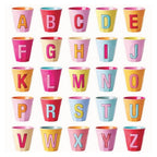 Bright Alphabet Melamine Cup