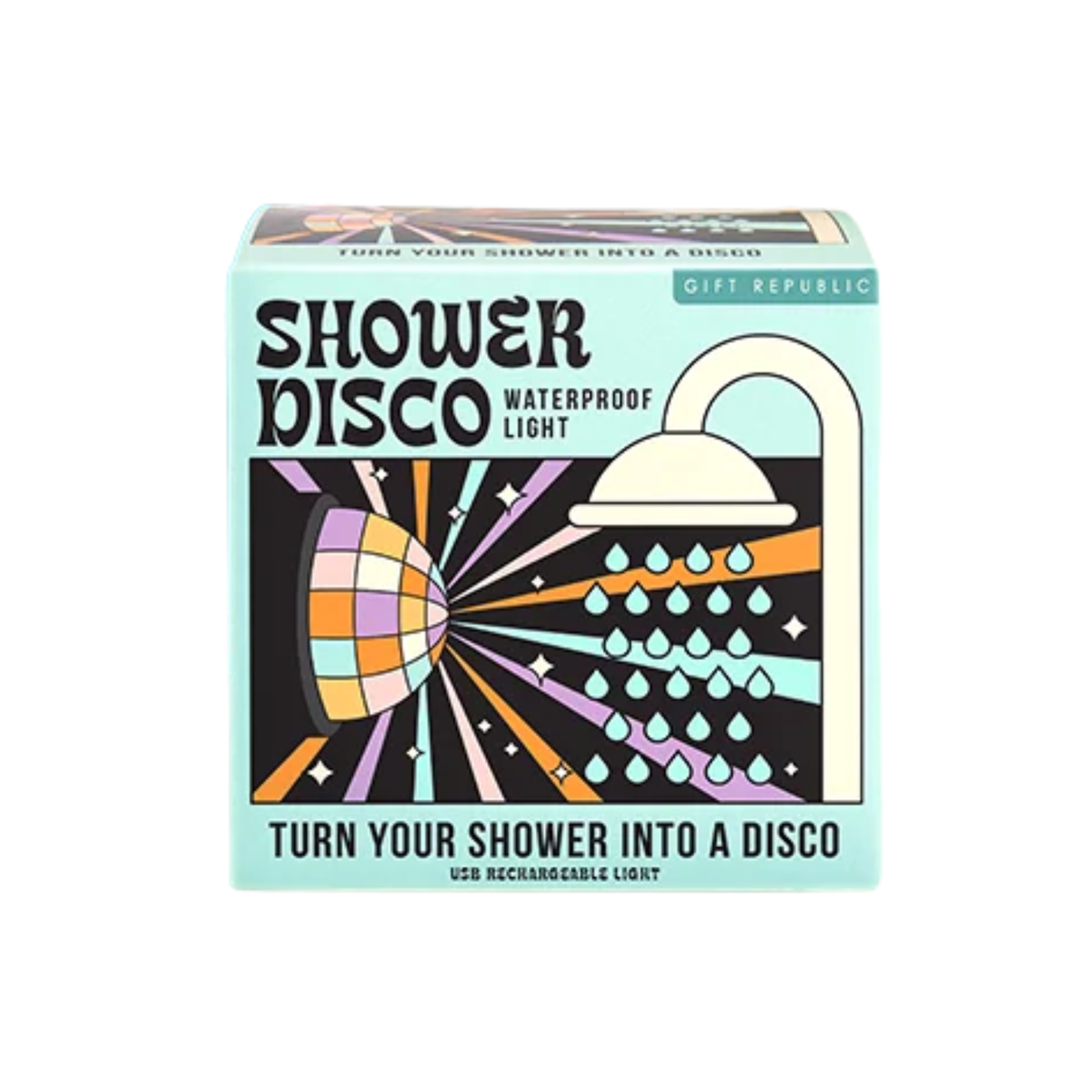 Shower Disco Rechargeable Bathroom Light
