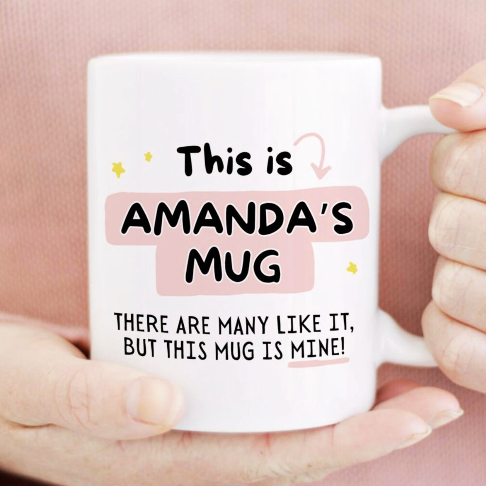 Personalised 'This Is My Mug'