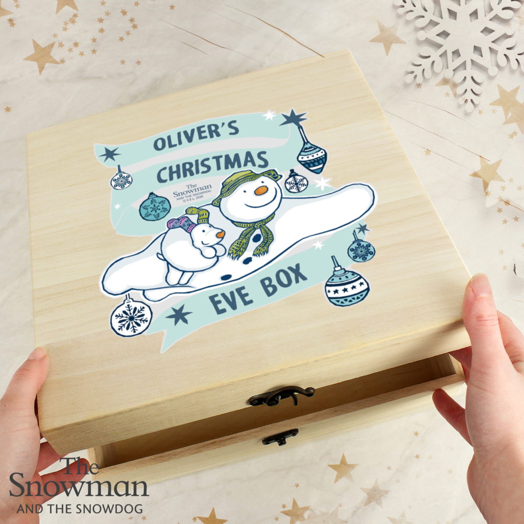 Personalised The Snowman Christmas Eve Box