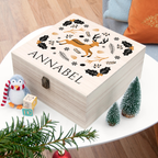 Personalised Scandi Deer Christmas Eve Box