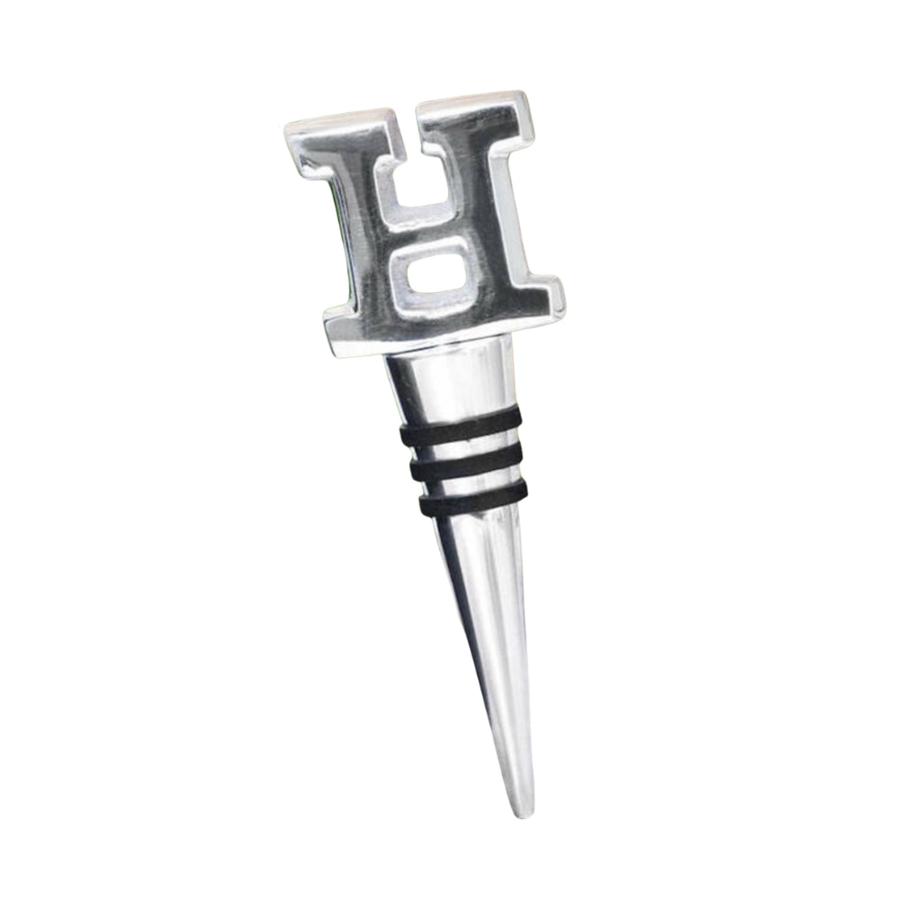 Initial Letter Wine Bottle Stopper