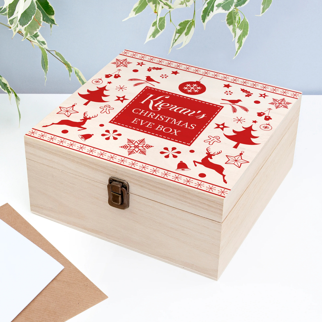 Personalised Festive Scandi Christmas Eve Box