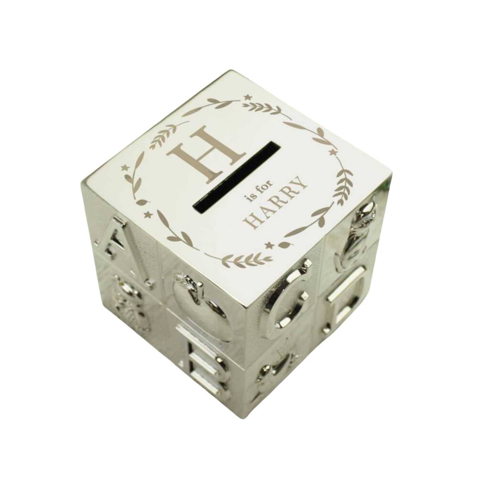 Personalised Initial ABC Money Box