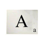 Letter Tile Placemat and Coaster Set