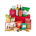 Luxury Christmas Gift Hamper Wine Mince Pies Chocolate & Festive Treats