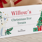 Personalised The Snowman Christmas Wishes Wooden Crate
