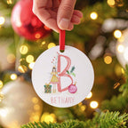 Personalised Nutcracker or Sugar Plum Fairy Christmas Ornament