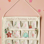Personalised Christmas Fabric Advent Calendar