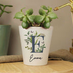 Personalised Botanical Initial Planter