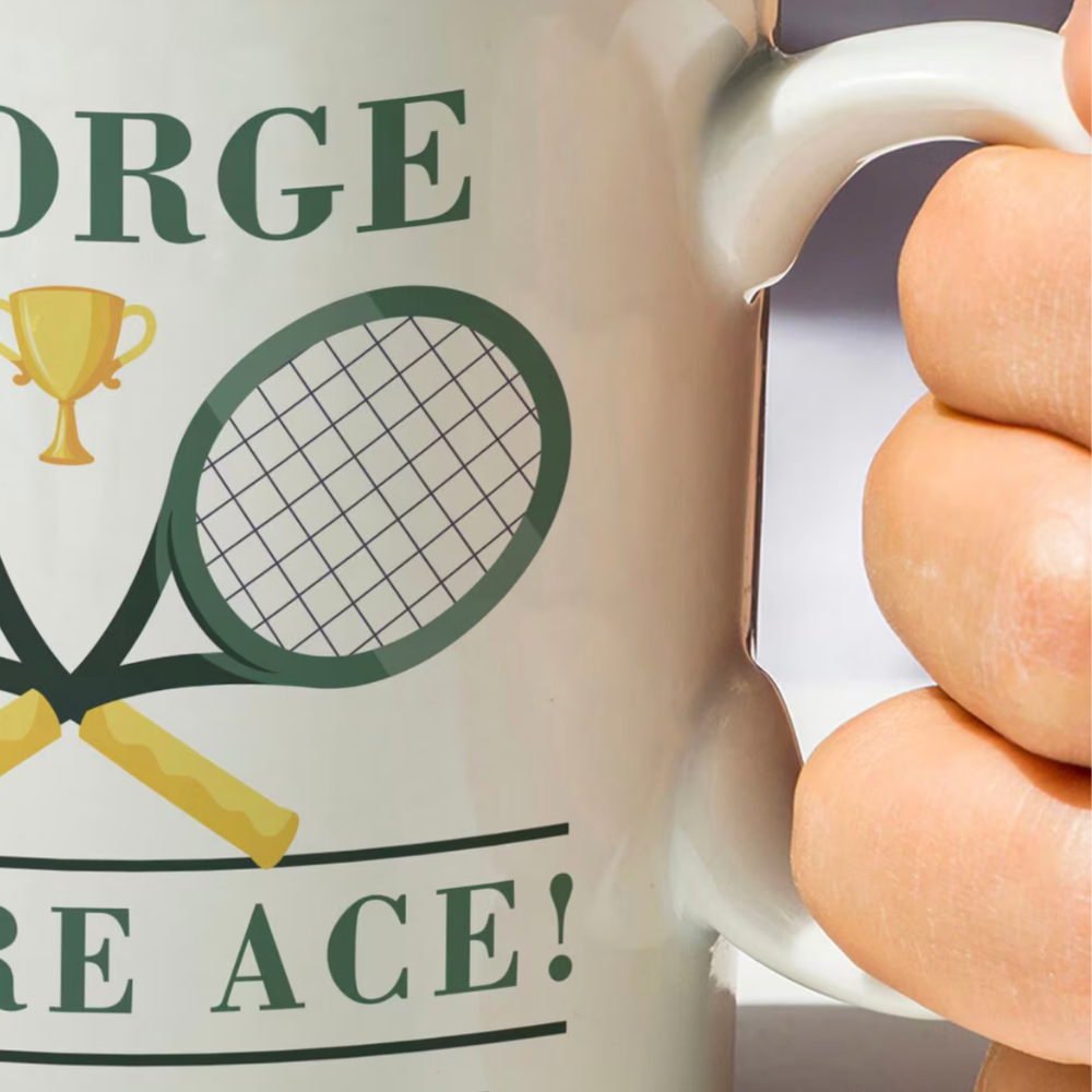 Personalised You're Ace Tennis Mug