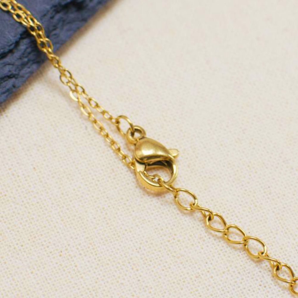 Personalised Mini Padlock Necklace