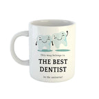 Personalised Dentist Mug Ceramic Coffee Mug