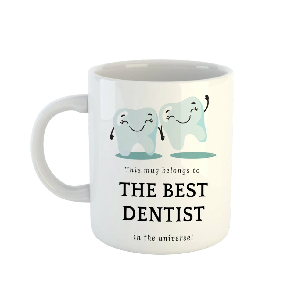 Personalised Dentist Mug Ceramic Coffee Mug