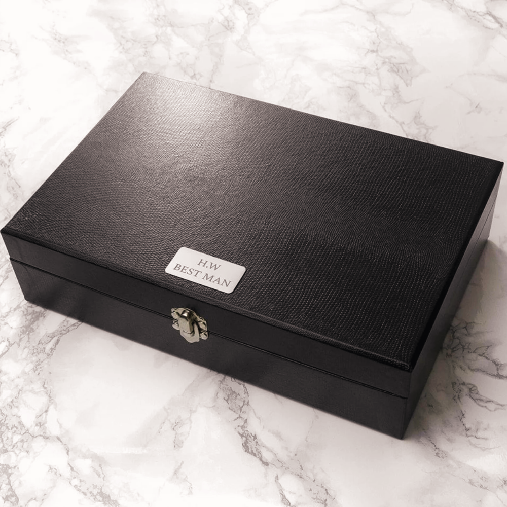 Personalised Watch & Cufflink Box