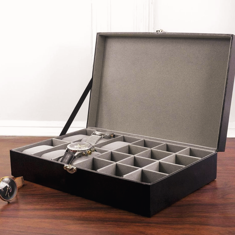 Personalised Watch & Cufflink Box