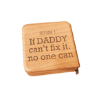 Personalised Beech Wooden Tape Measure