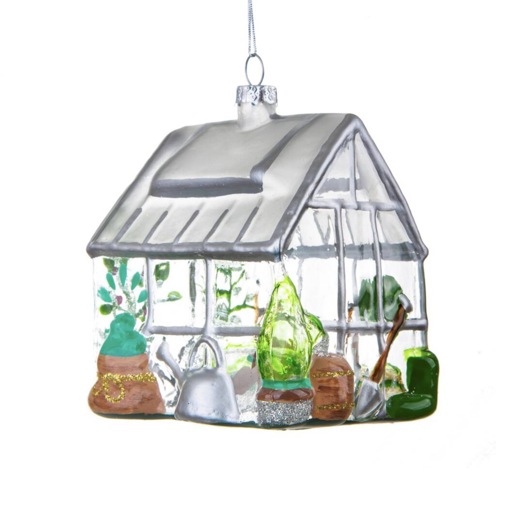 Greenhouse Glass Christmas Bauble