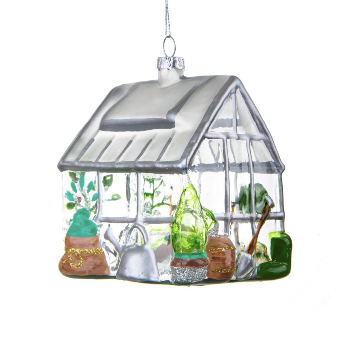 Greenhouse Glass Christmas Bauble
