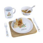 Personalised Animal Alphabet Melamine Plate
