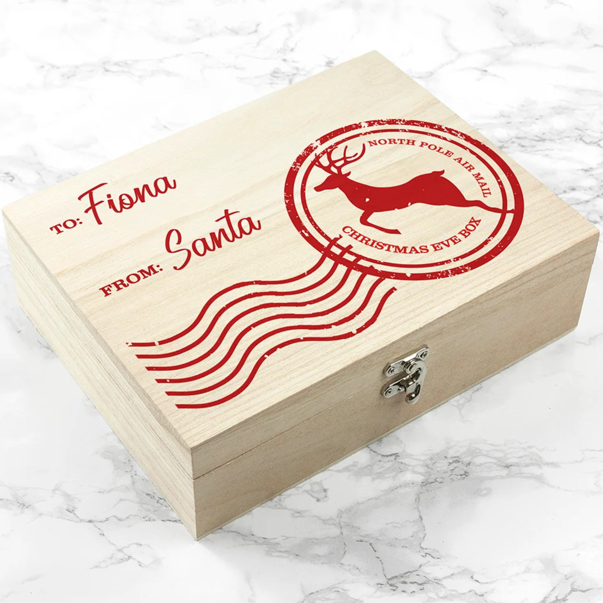 Personalised North Pole Special Delivery Christmas Eve Box