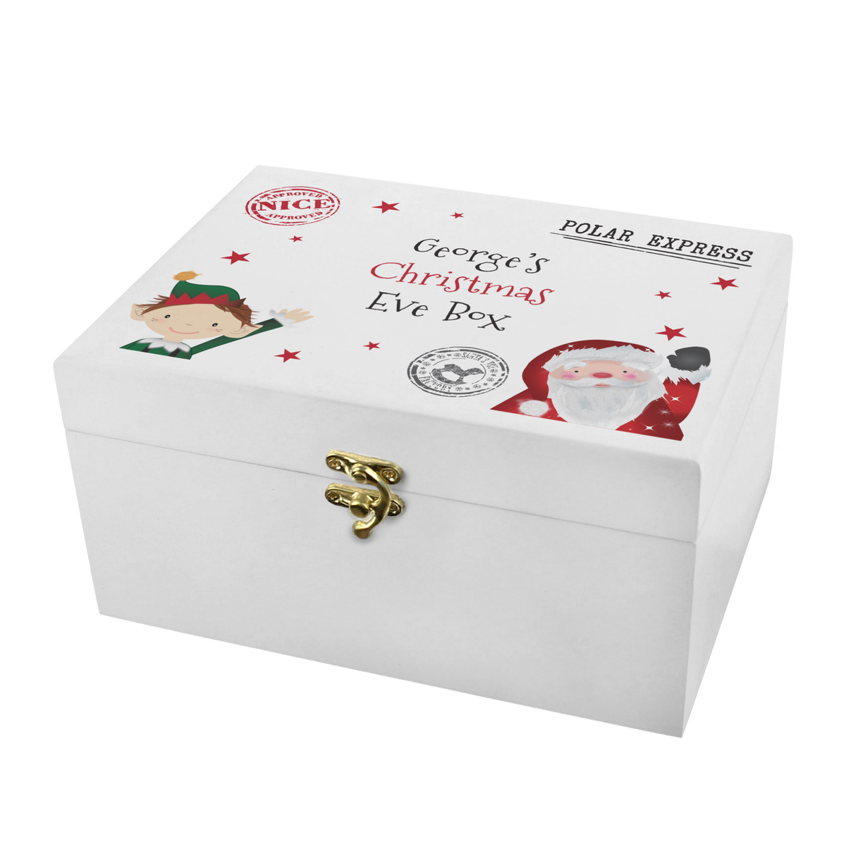 Personalised Small Christmas Eve Box