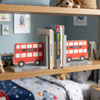 Personalised London Bus Bookends