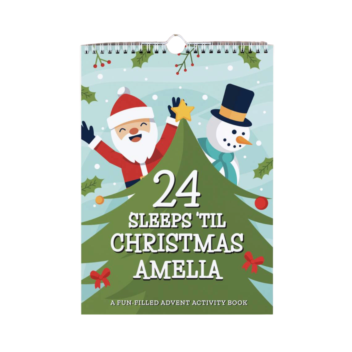 Personalised Christmas Activity Advent Calendar