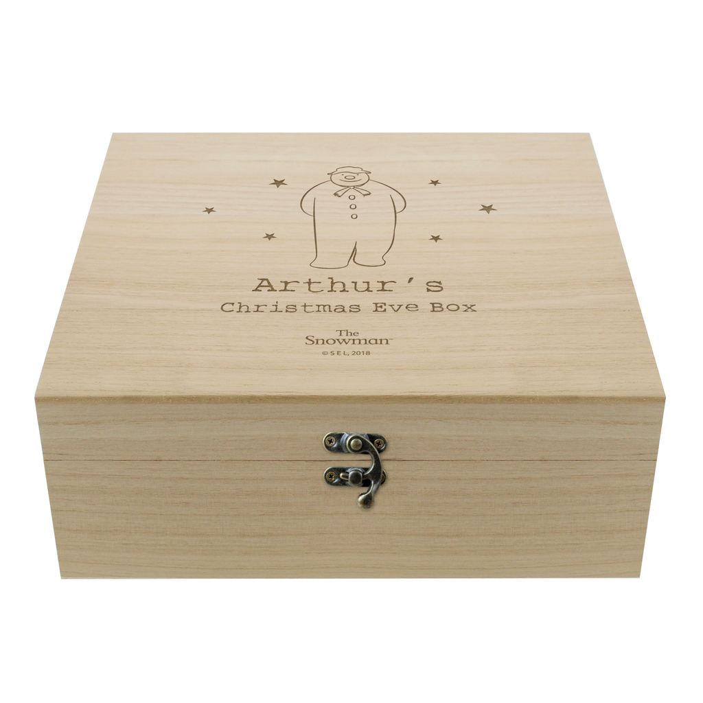 Personalised The Snowman Christmas Eve Box