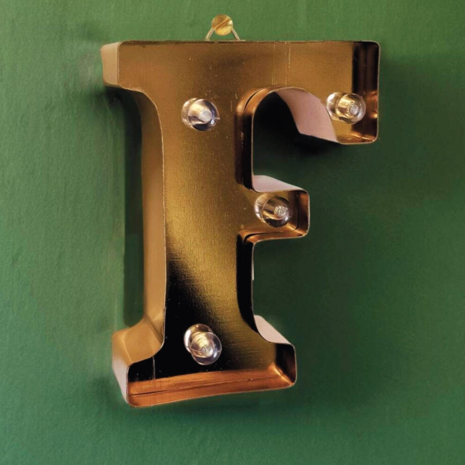 Copper Light Up Letters