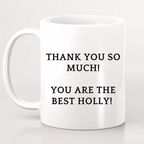 Personalised Best Accountant Mug