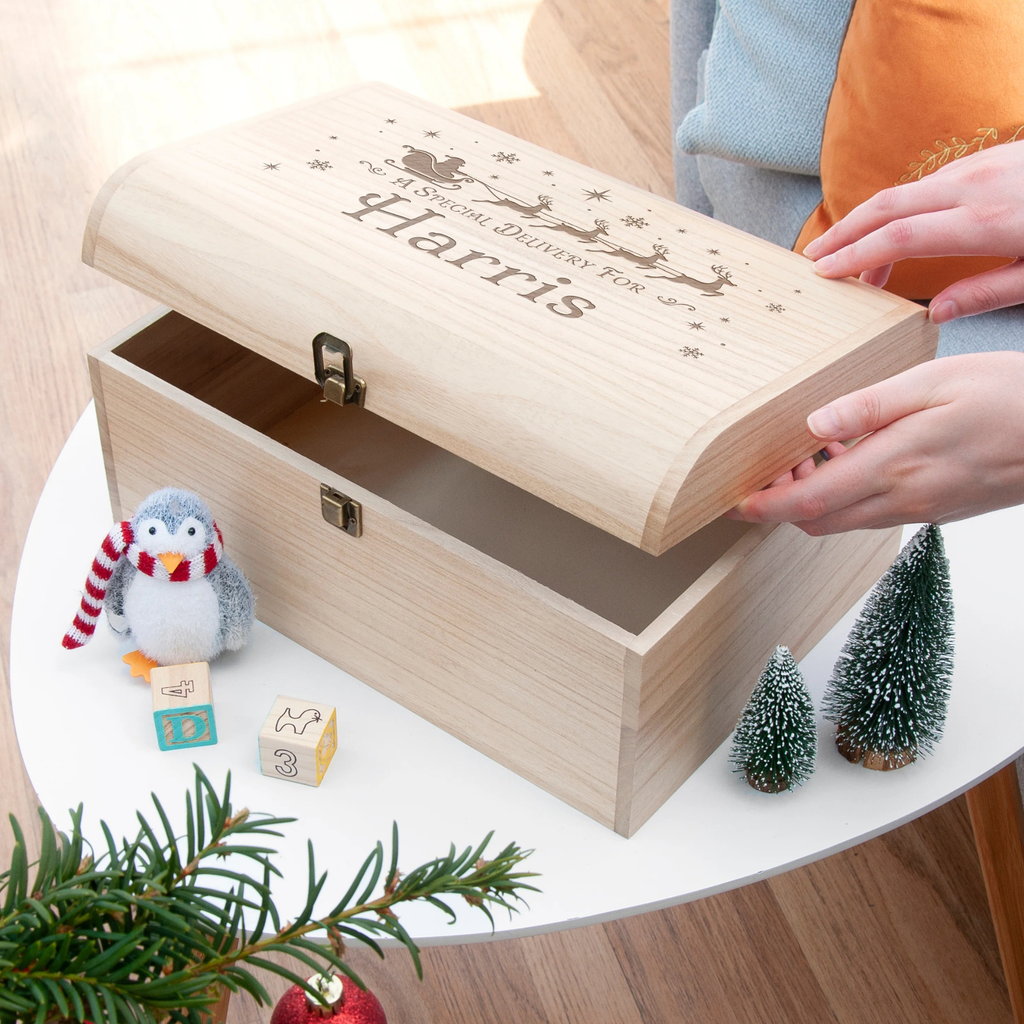 Personalised Special Delivery Eve Chest