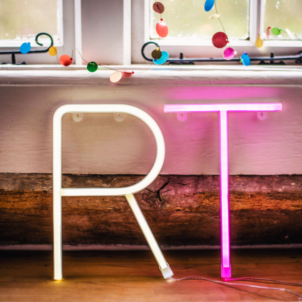 Neon Letter USB Lights