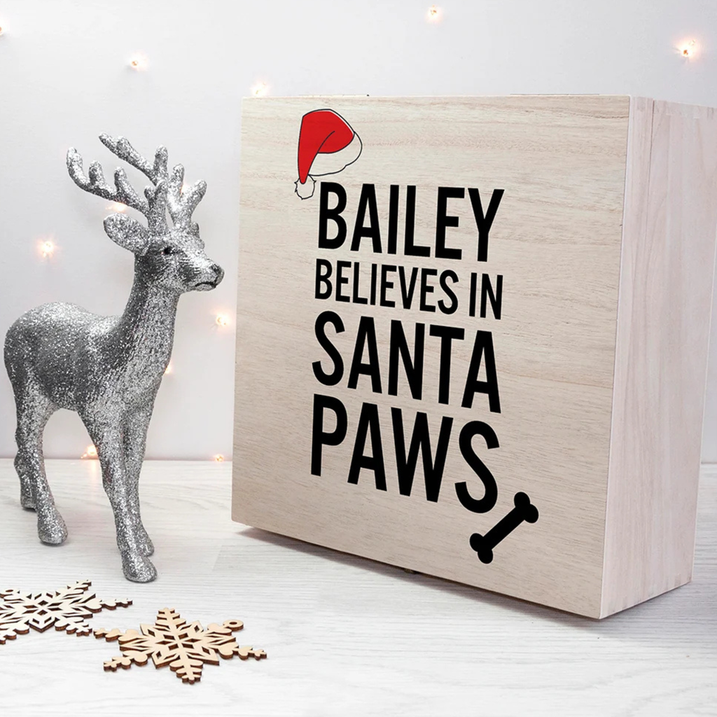 Personalised Santa Paws Christmas Eve Box
