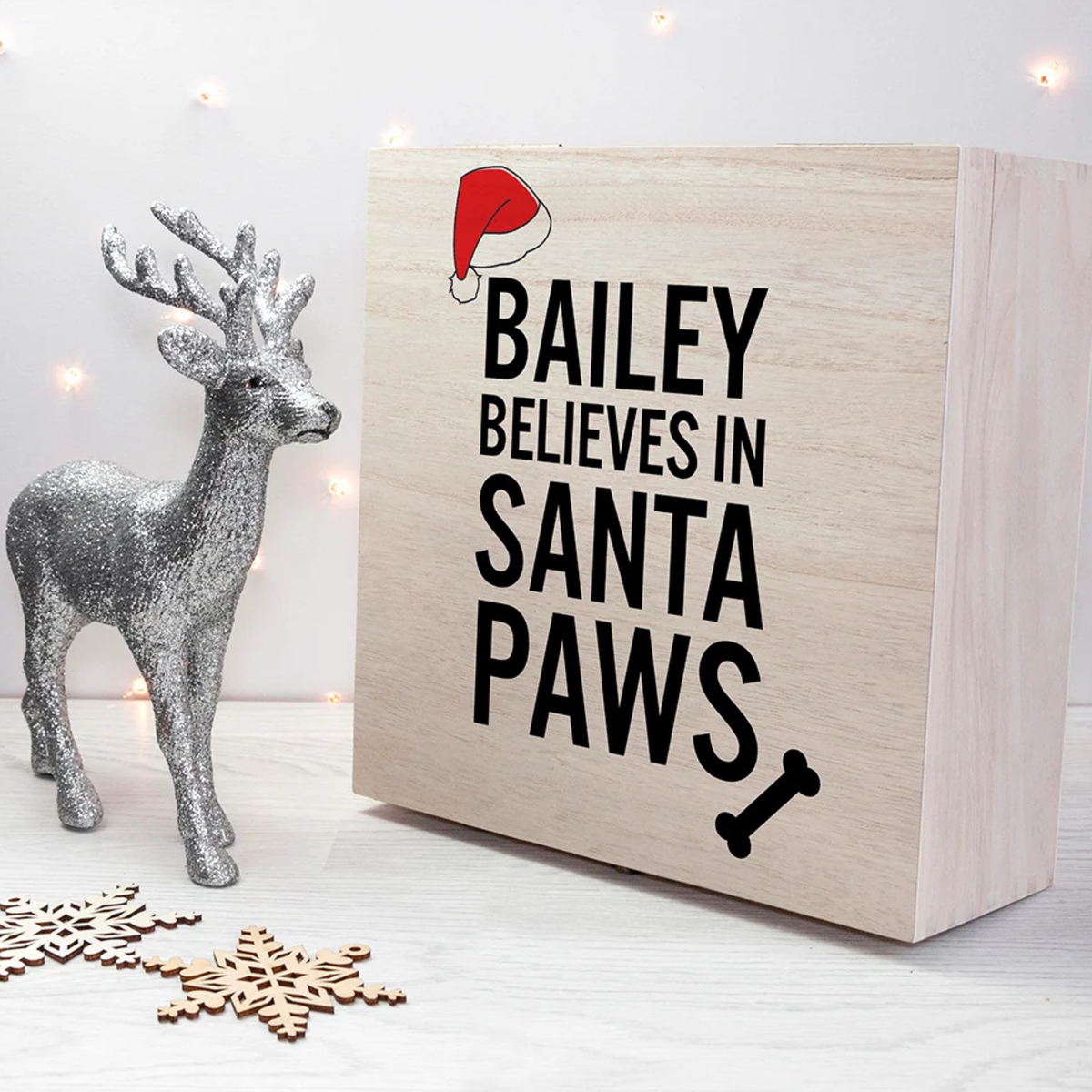 Personalised Santa Paws Christmas Eve Box