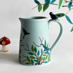 Secret Garden Bird Milk Jug