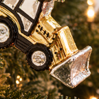 Golden Digger With Christmas Tree Bauble