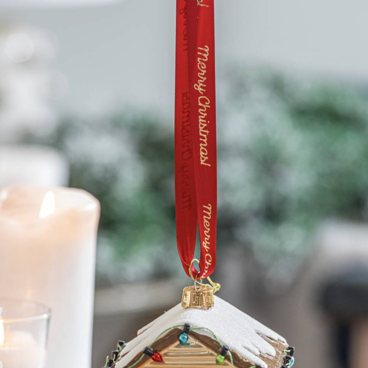 Personalised Garden Shed Glass Christmas Bauble