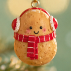 Set of 3 Happy Potato Christmas Bauble