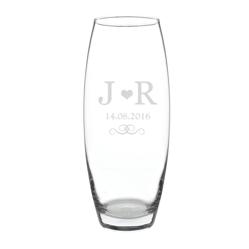 Personalised Monogram Bullet Vase