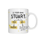 Funny Flowchart Name Mug