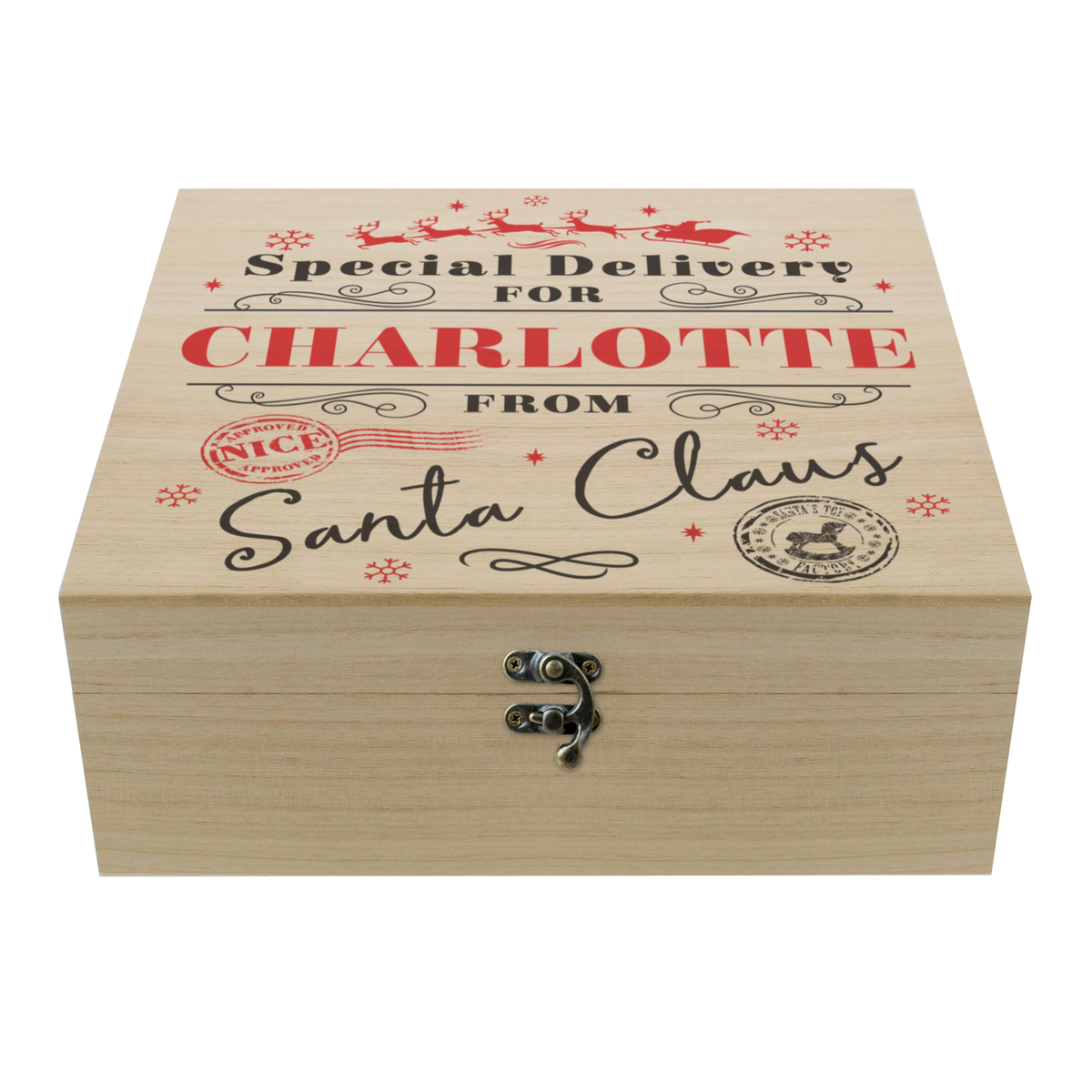 Personalised Special Delivery Christmas Eve Box