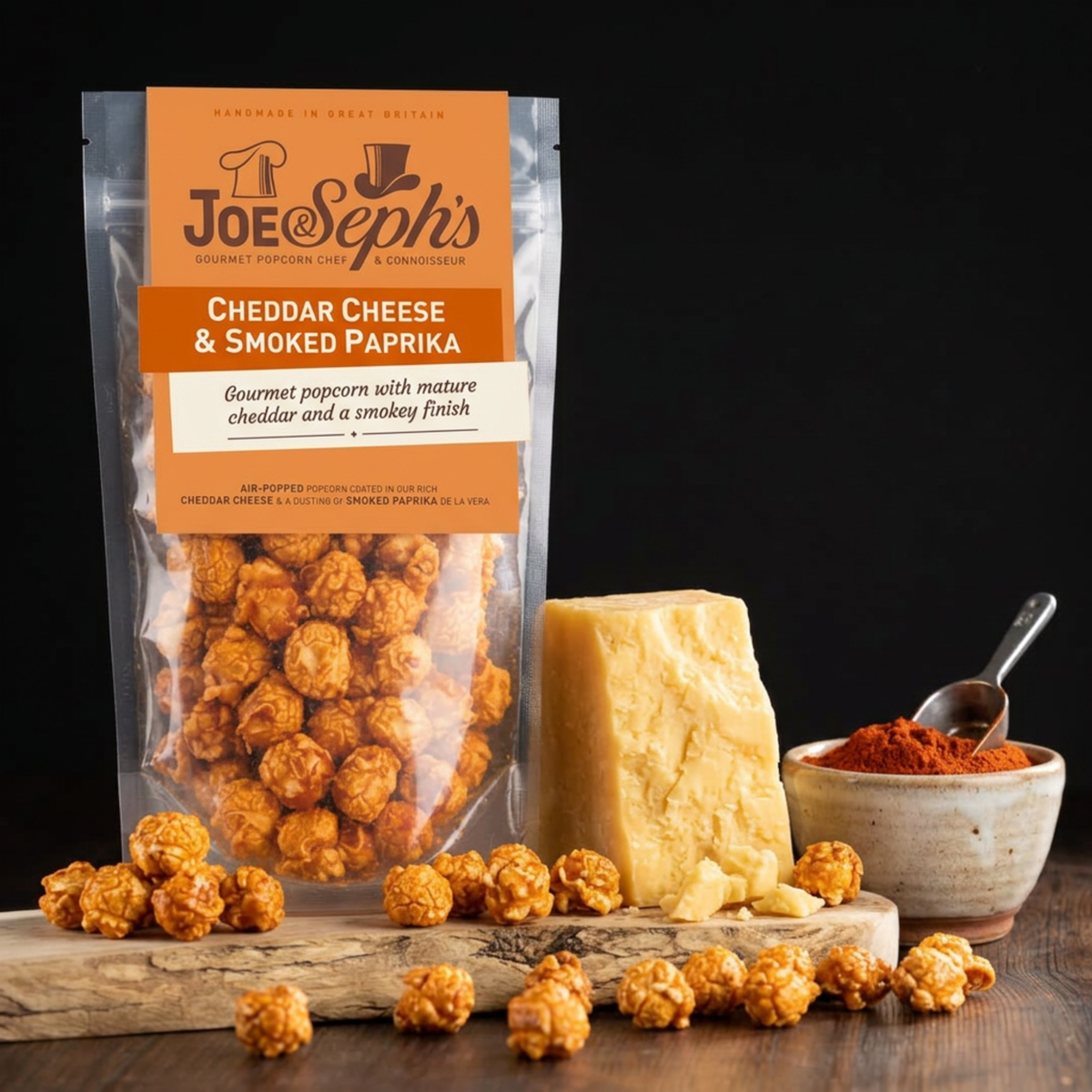 Cheddar & Smoked Paprika Gourmet Popcorn