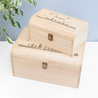 Personalised Christmas Scene Keepsake Chest