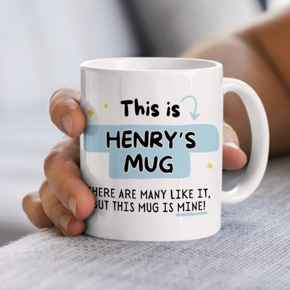 Personalised 'This Is My Mug'