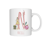 Personalised Nutcracker / Sugar Plum Fairy Christmas Mug