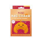 Mini Croissant DIY Crochet Bag Charm Kit