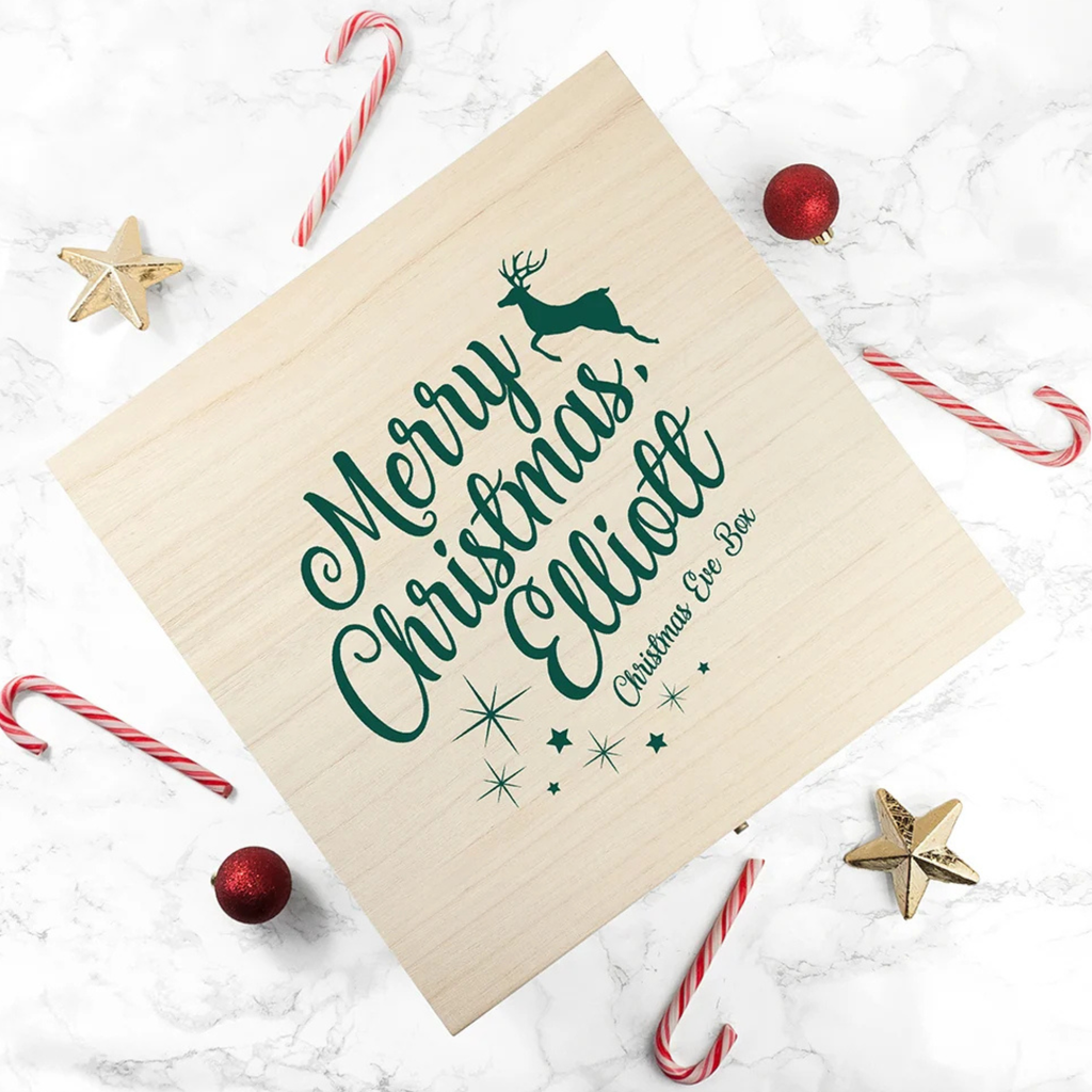 Personalised Rudolf Christmas Eve Box