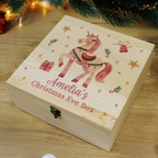Personalised Unicorn Christmas Eve Box